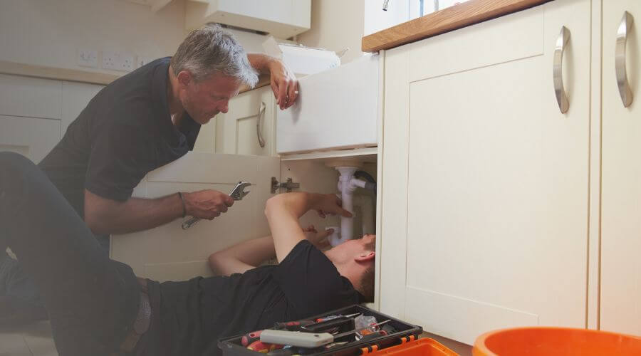 Professional burst pipe repair services in Crandall, IN
